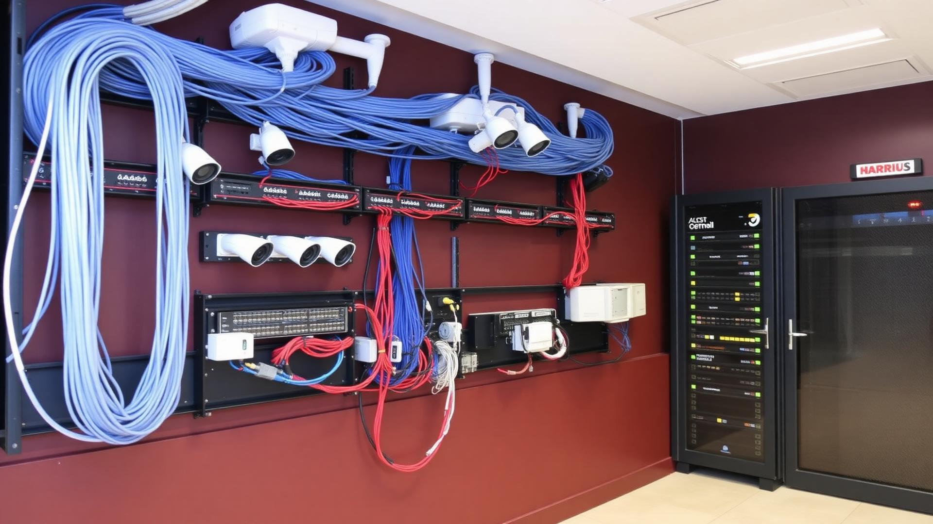 MAGMA-installed CCTV and access control system in a commercial building in Lebanon